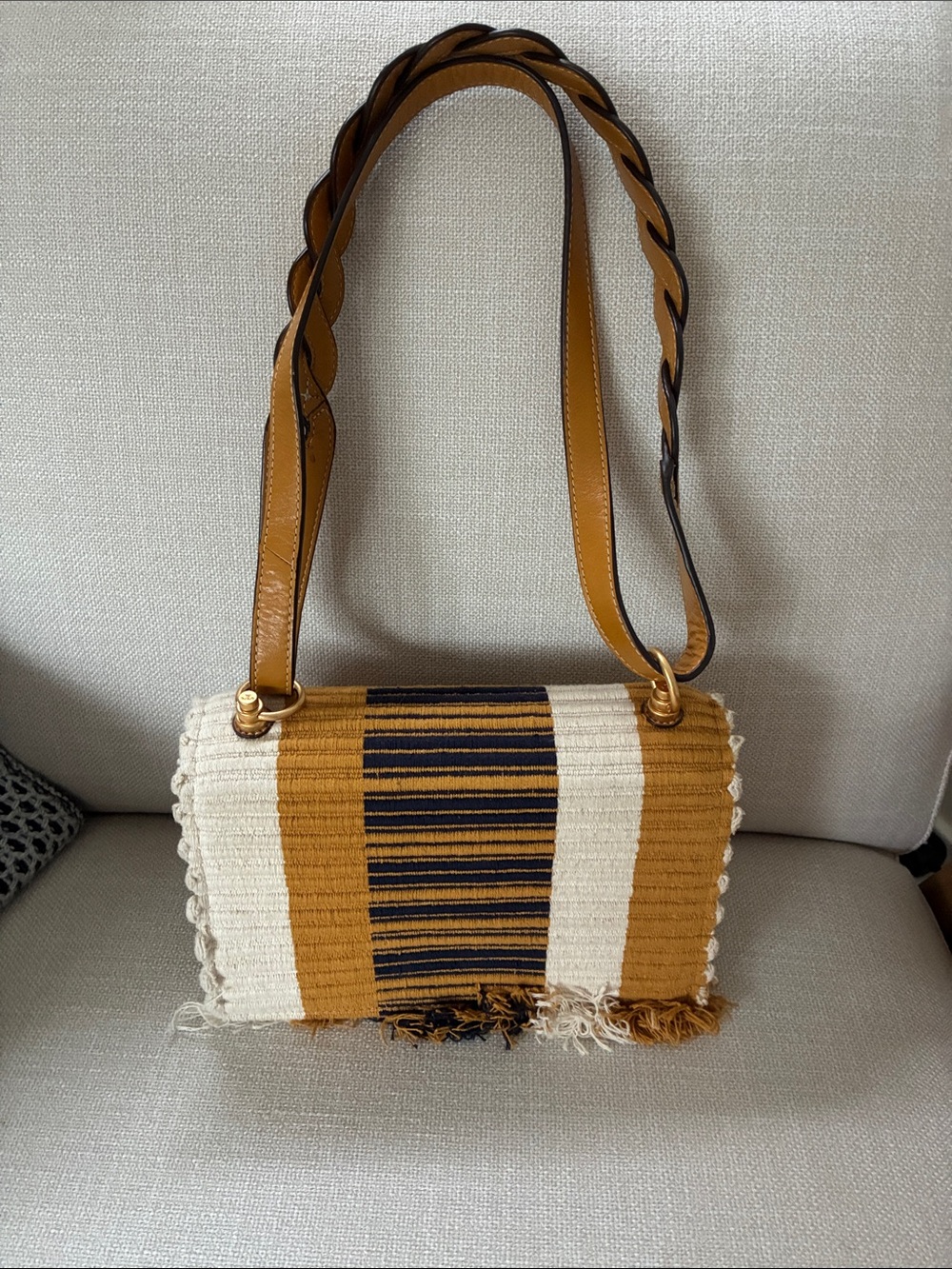 Tory Burch Fringe Shoulder Bag - Picture 4 of 6